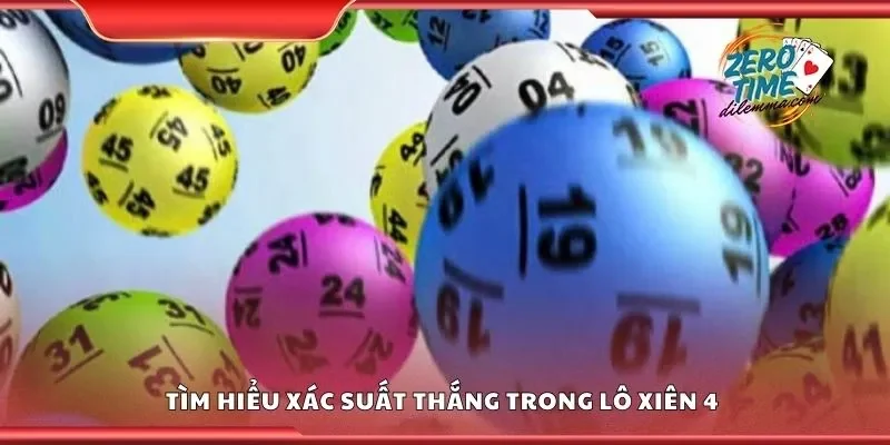 Tìm hiểu xác suất thắng trong lô xiên 4 