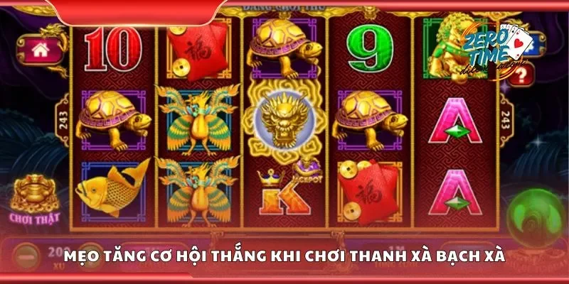 Mẹo tăng cơ hội thắng khi chơi thanh xà bạch xà