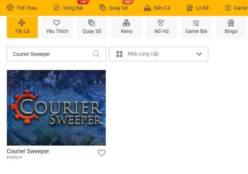 Giới thiệu về Courier Sweeper