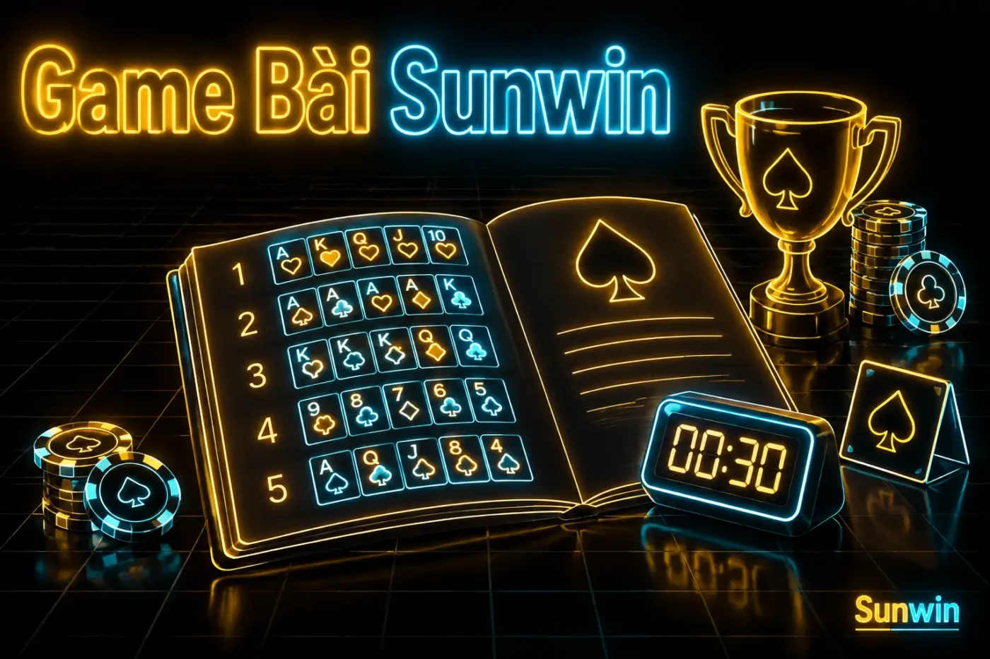 Game bài Sunwin là khu trò chơi đánh bài đổi thưởng nằm trong cổng giải trí Sunwin